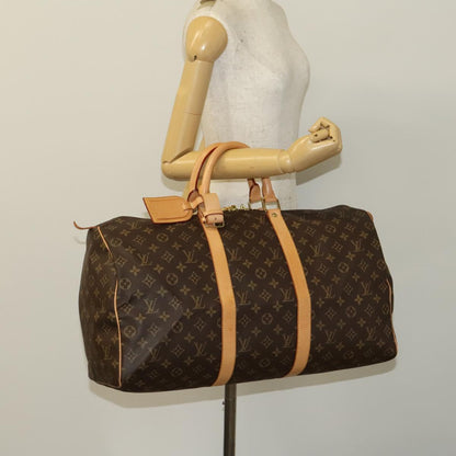 Louis Vuitton Monogram Keepall 50 Boston Bag M41426 Lv
