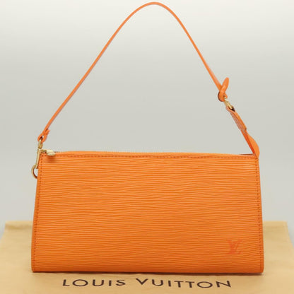 Louis Vuitton Epi Pochette Accessoires Pouch Orange Mandarin M5294h