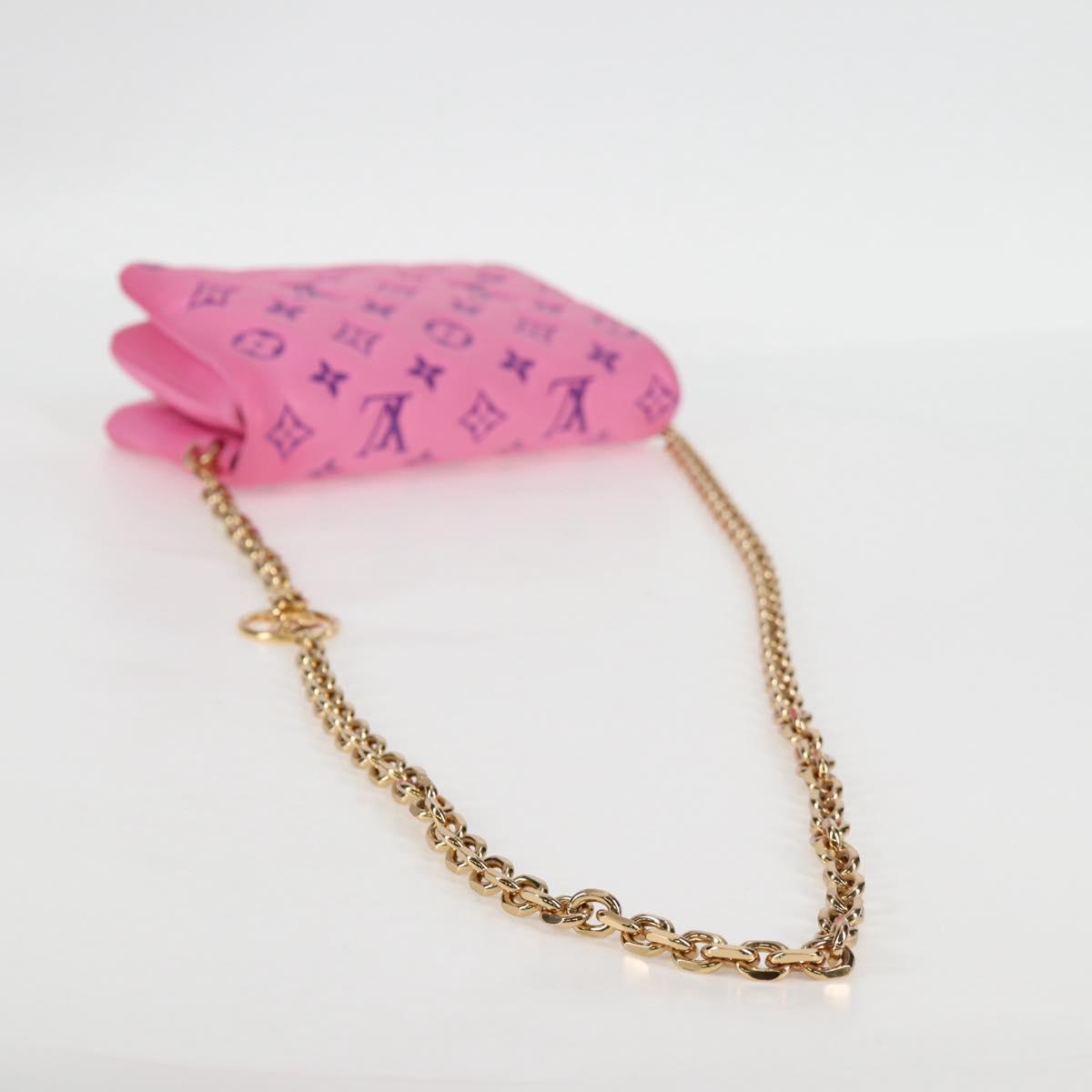 Louis Vuitton Monogram Pochette Coussin Shoulder Bag Pink M80745 Lv