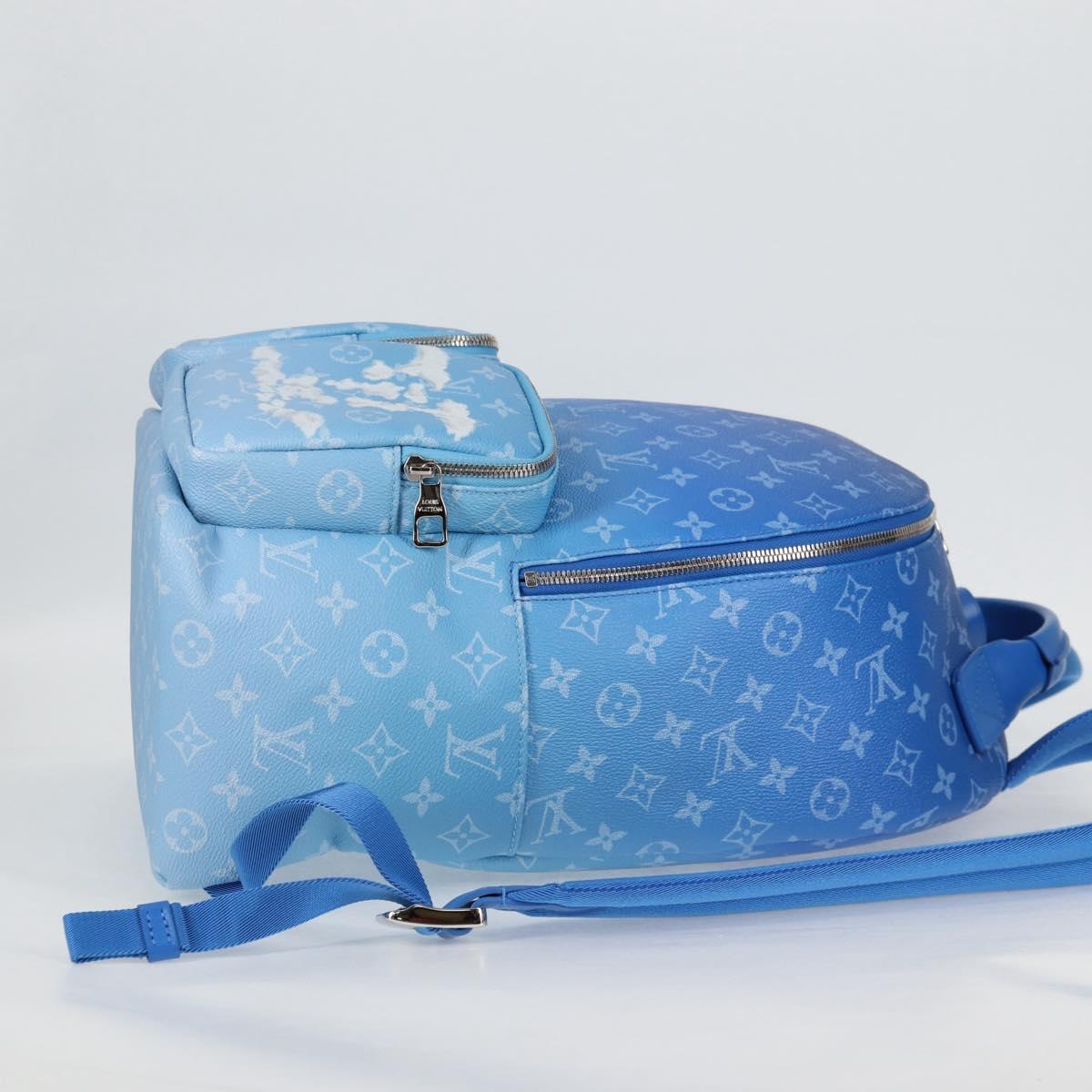 Louis Vuitton Clouds Backpack Multi Pocket Backpack Blue M45441 Lv