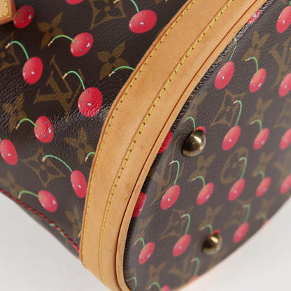 Louis Vuitton Monogram Cherry Bucket Pm Shoulder Bag M95012 Lv