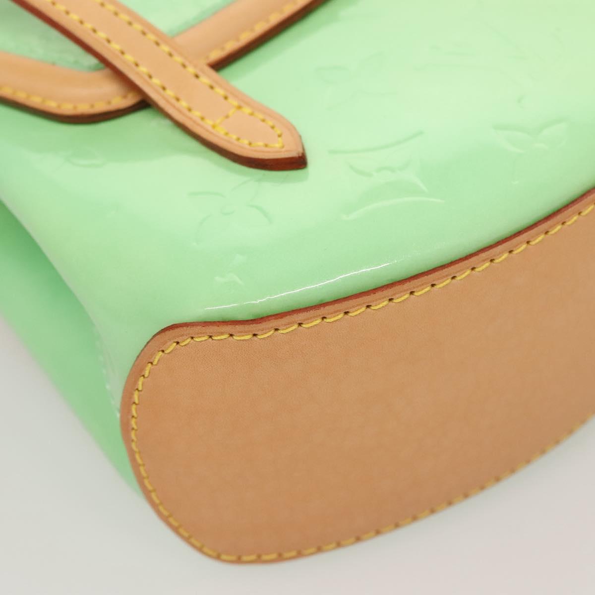 Louis Vuitton Vernis Biscayne Bay Pm Shoulder Bag Peppermint M91289