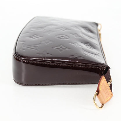 Louis Vuitton Vernis Pochette Accessoires Pouch Amarante M91576 Lv