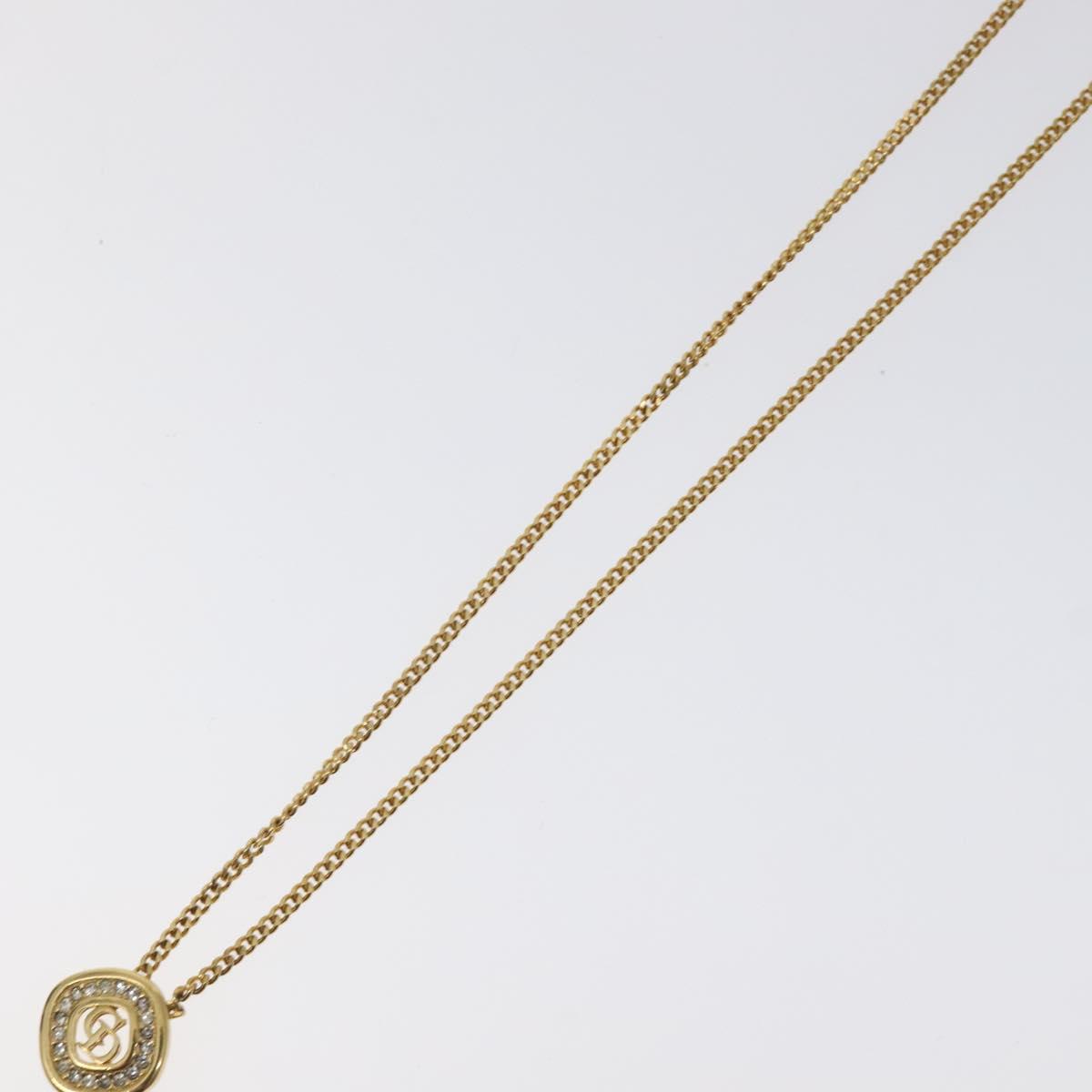Christian Dior Necklace Metal Gold