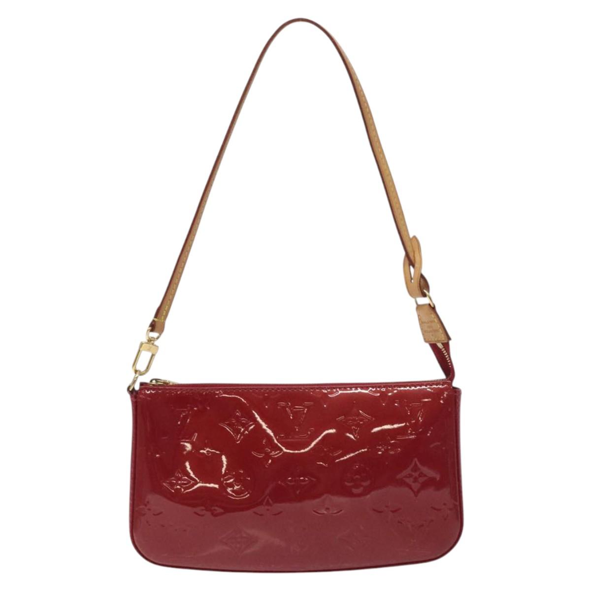 Louis Vuitton Vernis Pochette Accessoires Pomme D'amour M91577 Lv