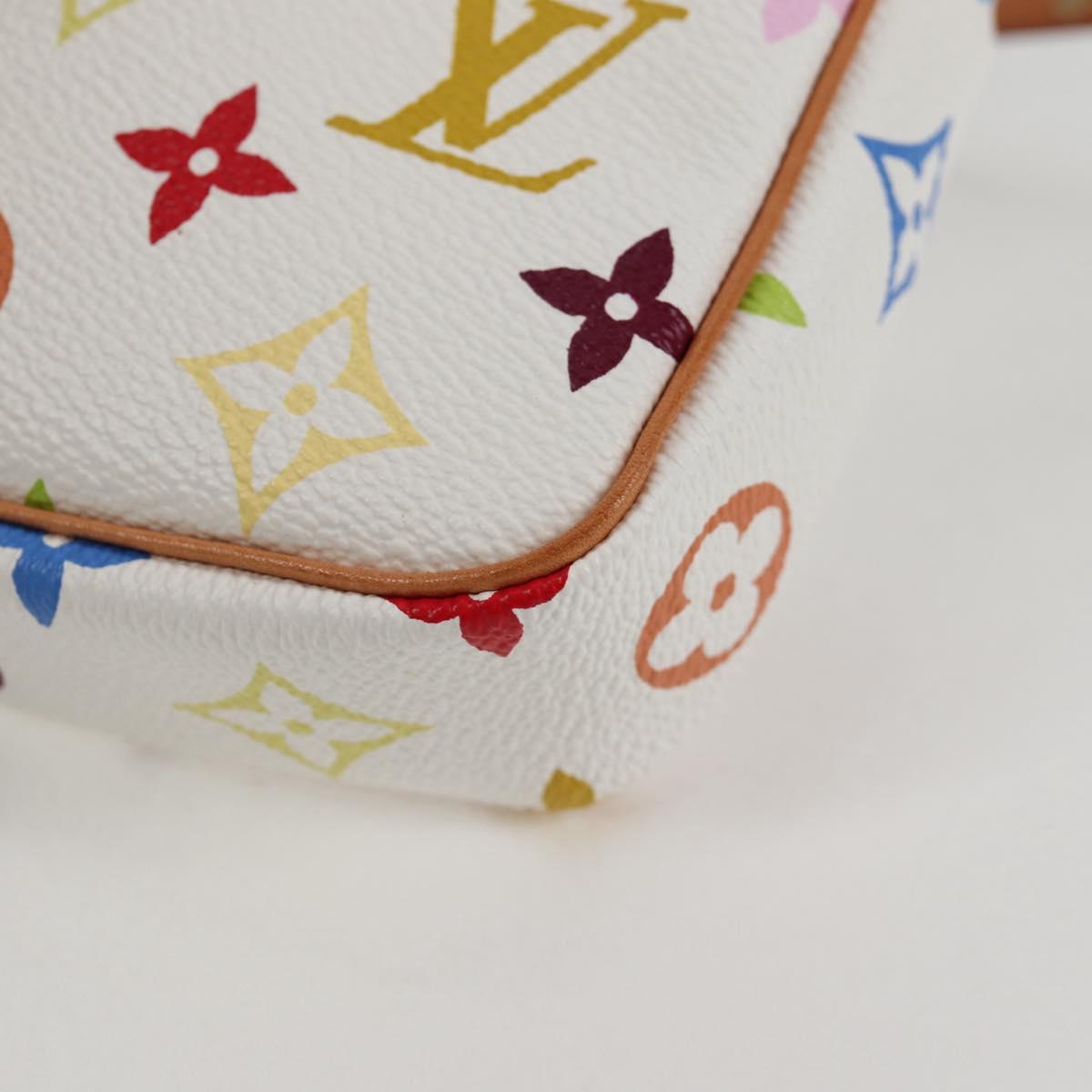Louis Vuitton Multicolor Pochette Accessoires Pouch White M92649
