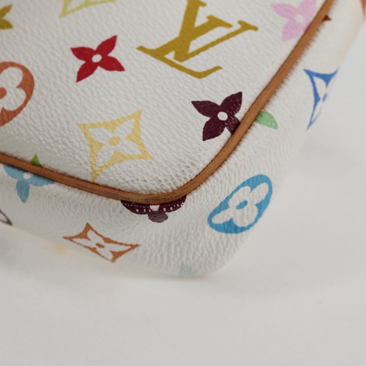 Louis Vuitton Multicolor Pochette Accessoires Pouch White M92649 Lv