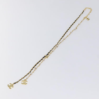 Chanel Coco Mark Chain Necklace Metal Made In 2024 Gold Cc