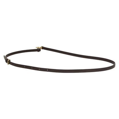 Louis Vuitton Damier Shoulder Strap Leather 38.6""-45.7"" Brown