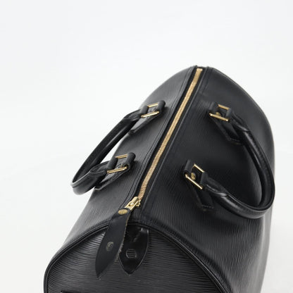Louis Vuitton Epi Speedy 30 Hand Bag Noir Black M43002 Lv