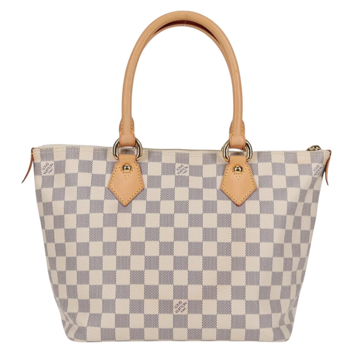 Louis Vuitton Damier Azur Saleya Pm Tote Bag N51186 Lv