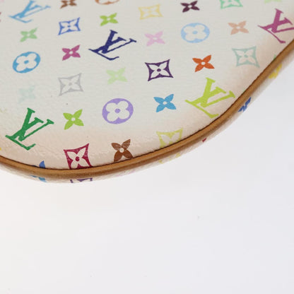 Louis Vuitton Monogram Multicolor Pochette Gm Pouch White M60027