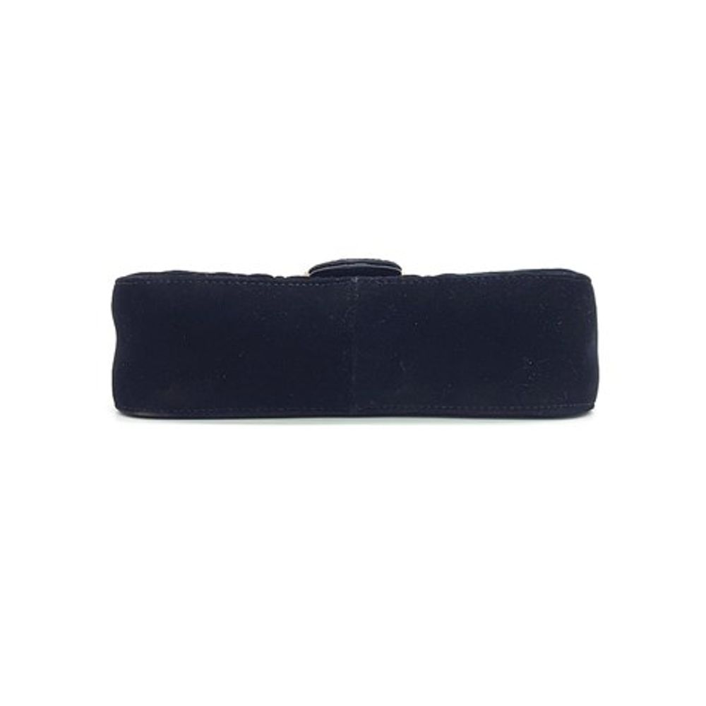 Gucci Marmont Matelassé Velvet Shoulder Bag (446744) (4550079)