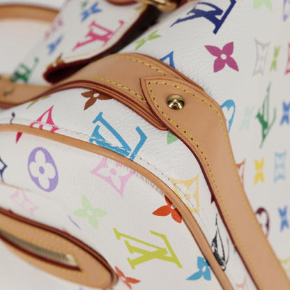 Louis Vuitton Monogram Multicolor Priscilla Hand Bag White M40096