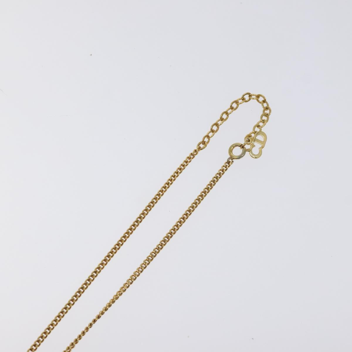 Christian Dior Necklace Metal Gold