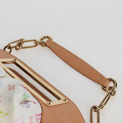 Louis Vuitton Monogram Multicolor Judy Pm Shoulder Bag White M40257