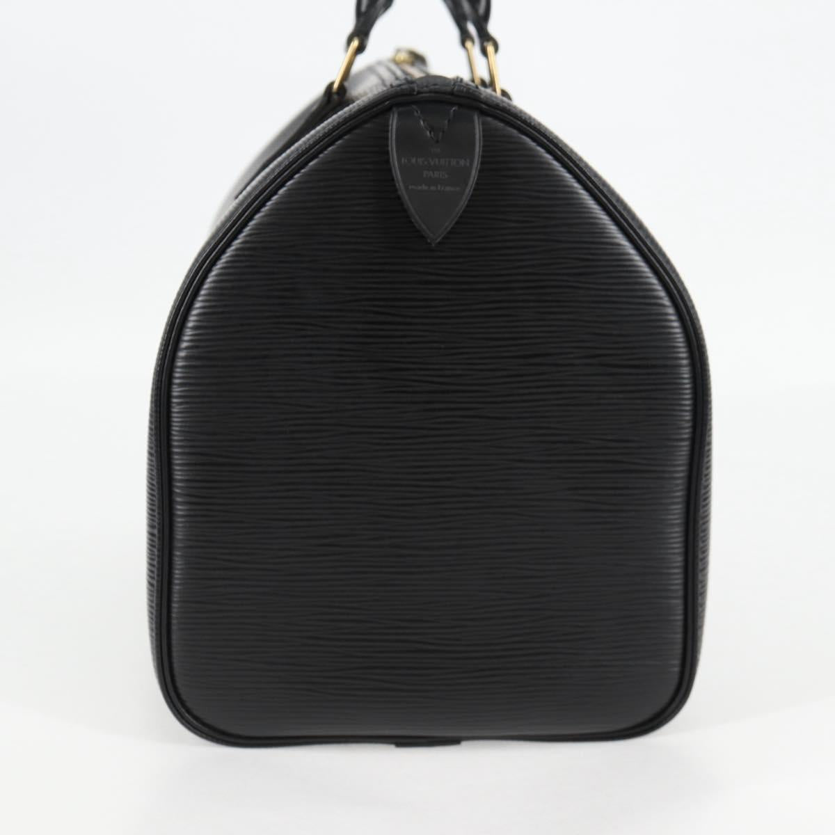 Louis Vuitton Epi Speedy 30 Hand Bag Noir Black M43002 Lv