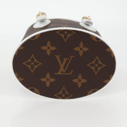 Louis Vuitton Monogram Nano Bucket Shoulder Bag M81489 Lv