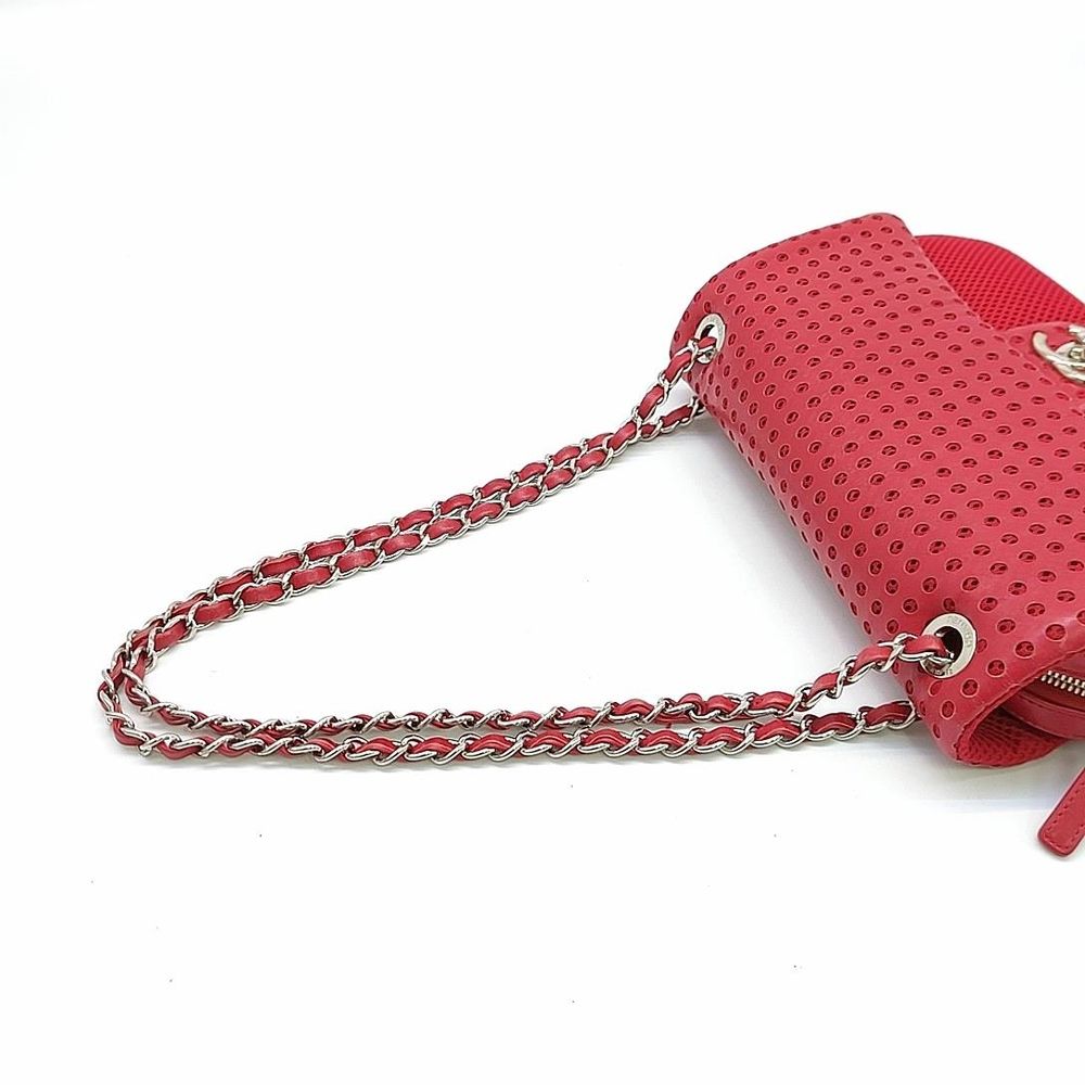 Chanel Punching Mesh Chain Shoulder Bag (8740289)