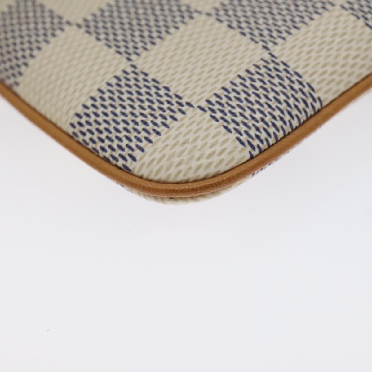 Louis Vuitton Damier Azur Etui Telephonne Mm Cell Phone Case N60026