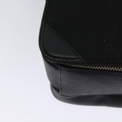 Givenchy Shoulder Bag Canvas Black Silver