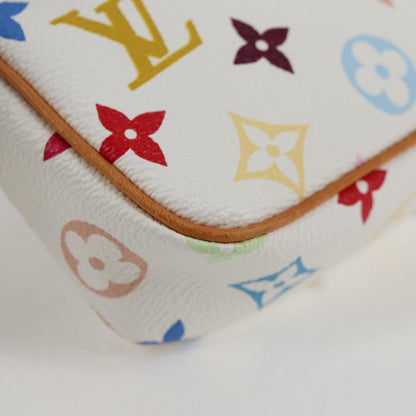 Louis Vuitton Multicolor Pochette Accessoires Pouch White M92649 Lv