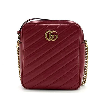 Gucci Marmont Chain Cross Bag (550155) (6120848)