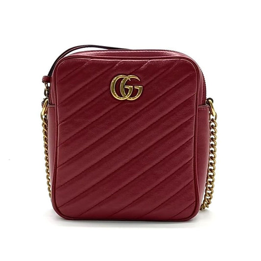 Gucci Marmont Chain Cross Bag (550155) (6120848)