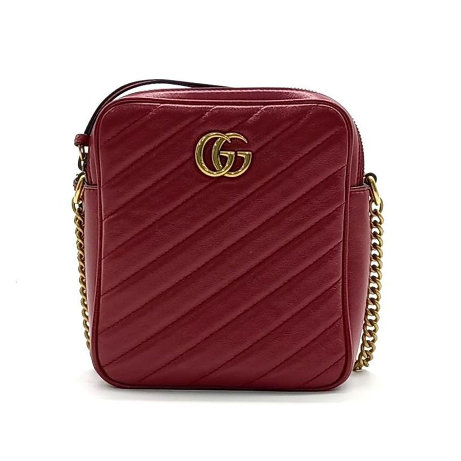 Gucci Marmont Chain Cross Bag (550155) (6120848)