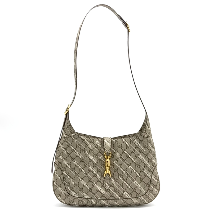 Gucci X Balenciaga Hacker Project Jackie 1961 Medium Hobo Bag (636710) (10048219)