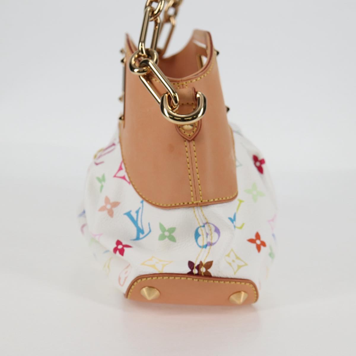 Louis Vuitton Monogram Multicolor Judy Pm Shoulder Bag White M40257
