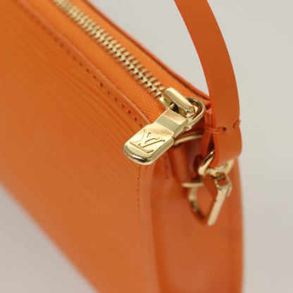 Louis Vuitton Epi Pochette Accessoires Pouch Orange Mandarin M5294h