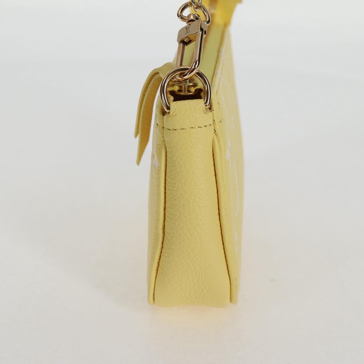 Louis Vuitton Empreinte Mini Pochette Accessoires Yellow M46129 Lv