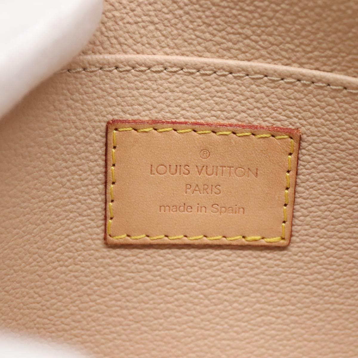 Louis Vuitton Monogram Pochette Cosmetic Pm Pouch M43998 Lv