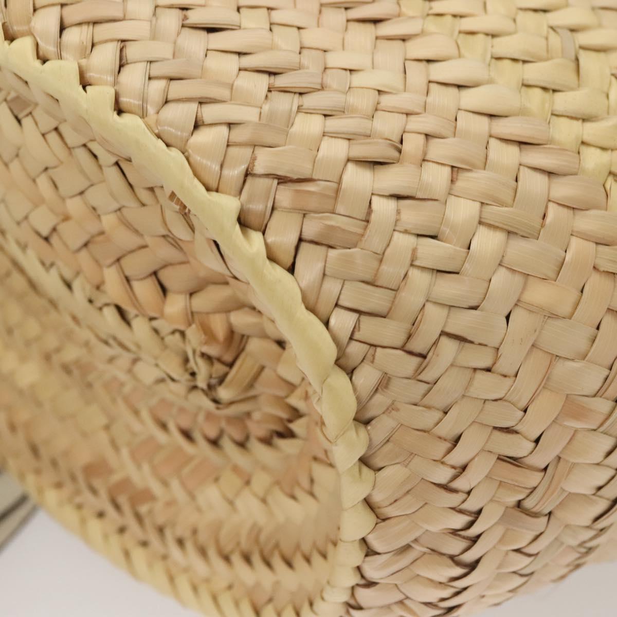 Chloe Mercy Shoulder Bag Raffia Beige
