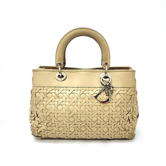 Dior Christian Dior Woven Cannage Tote Bag (6251893)