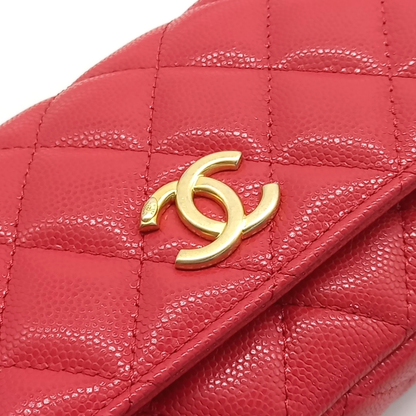 Chanel Caviar Double Chain Cross Bag (10052264)