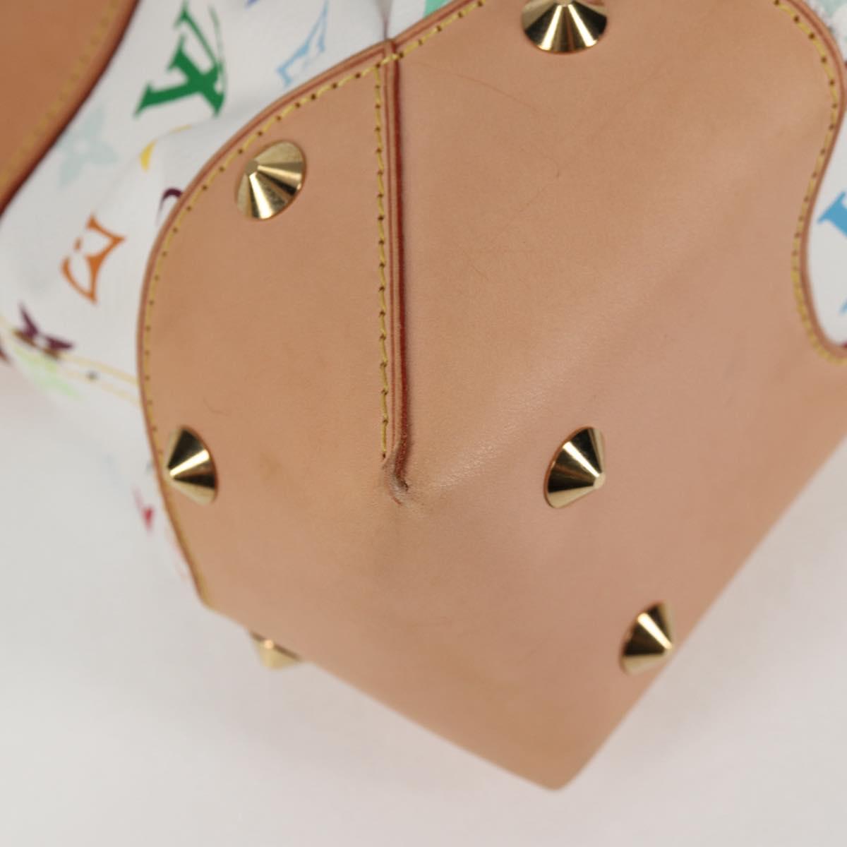 Louis Vuitton Multicolor Judy Mm Hand Bag 2WAY White M40255