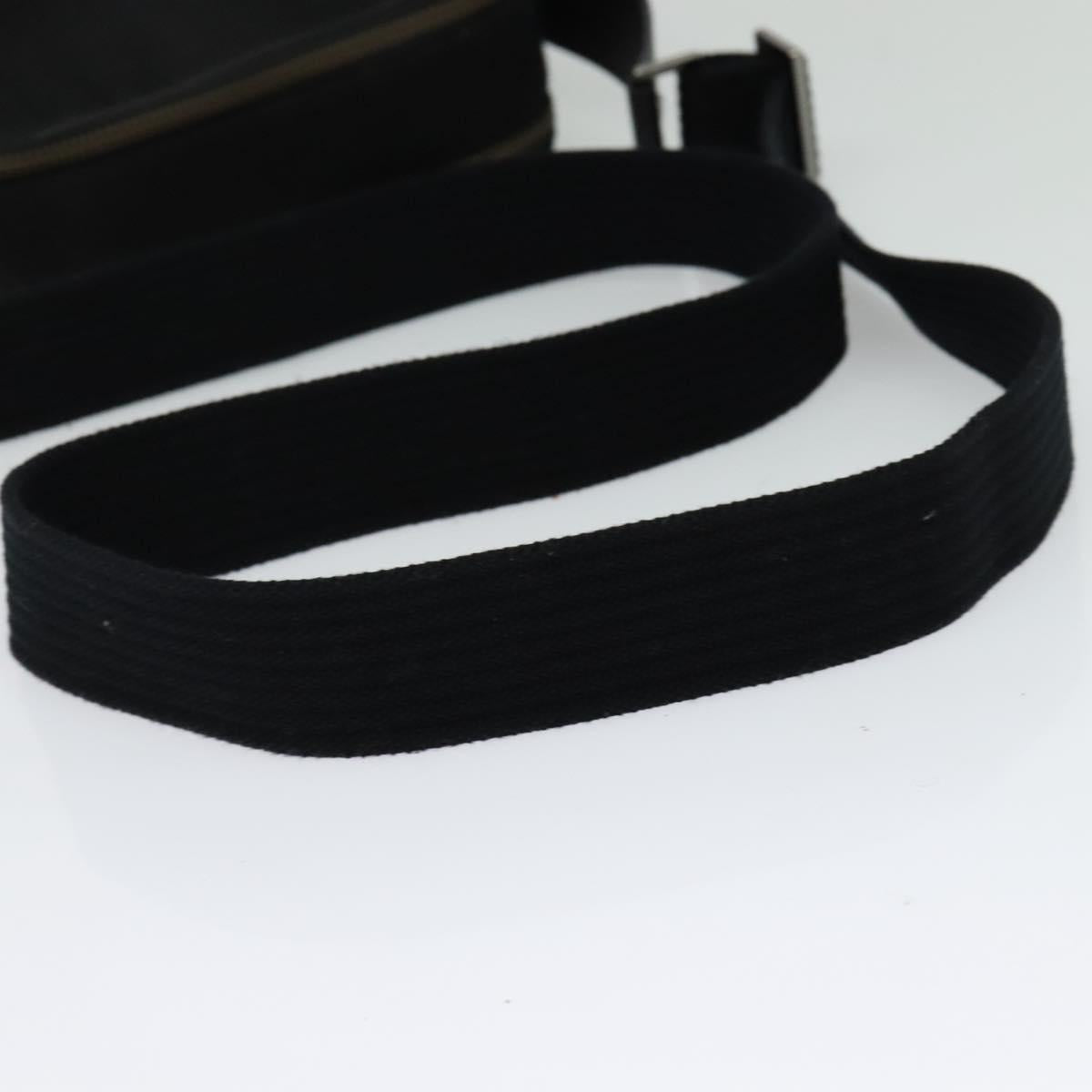 Givenchy Shoulder Bag Canvas Black Silver