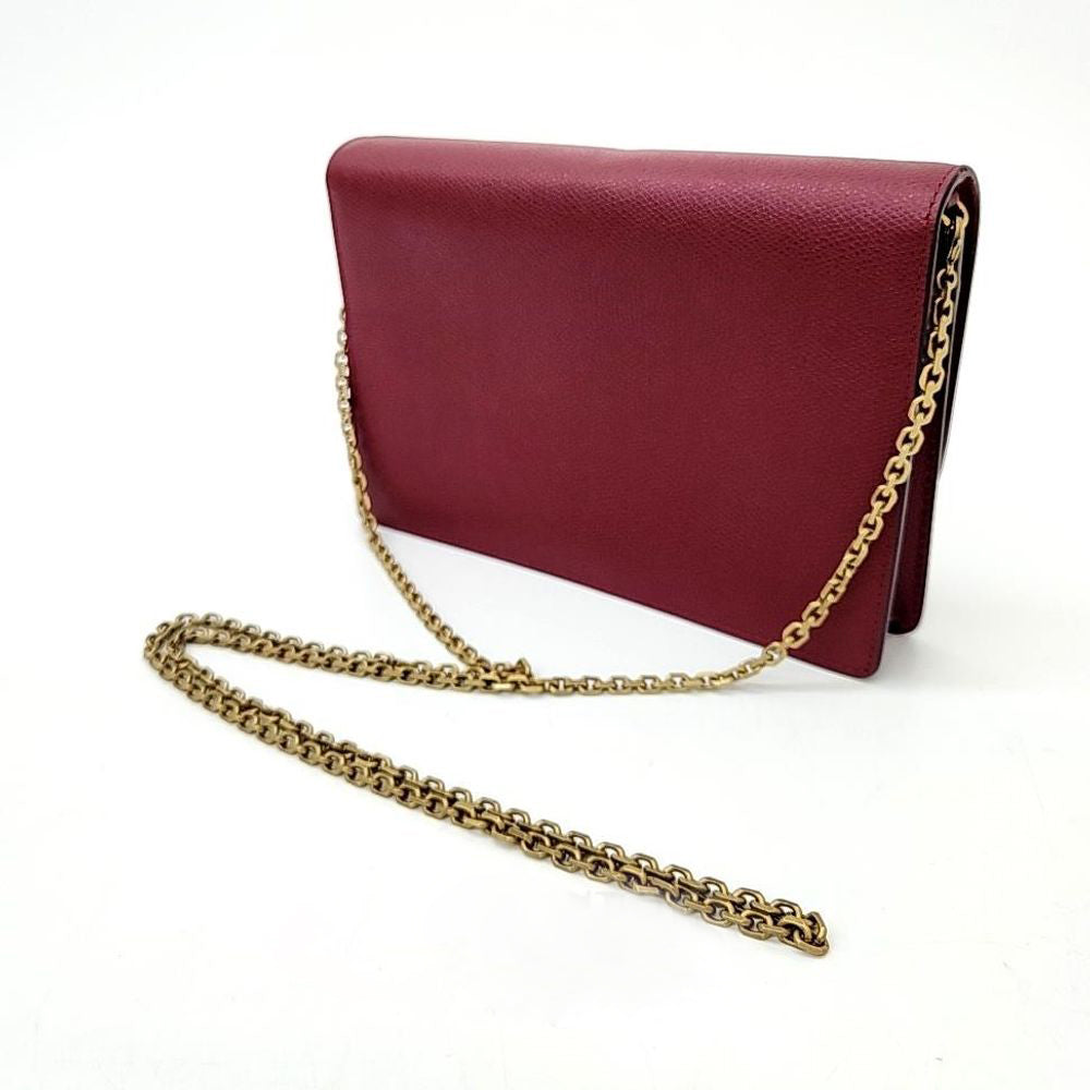 Dior Christian Saddle Chain Crossbody Bag (2595410)