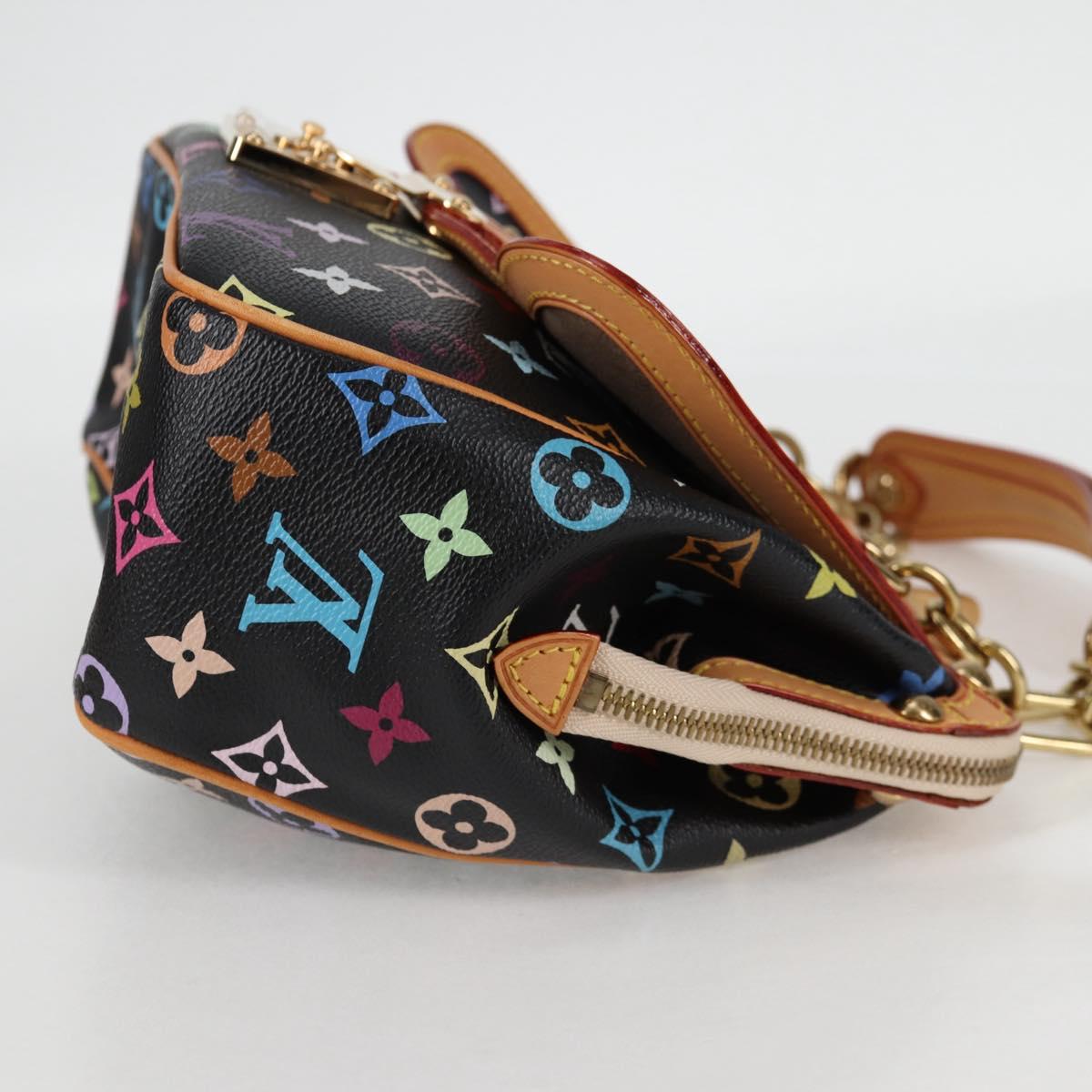 Louis Vuitton Monogram Multicolor Gracie Mm Hand Bag Black M92591