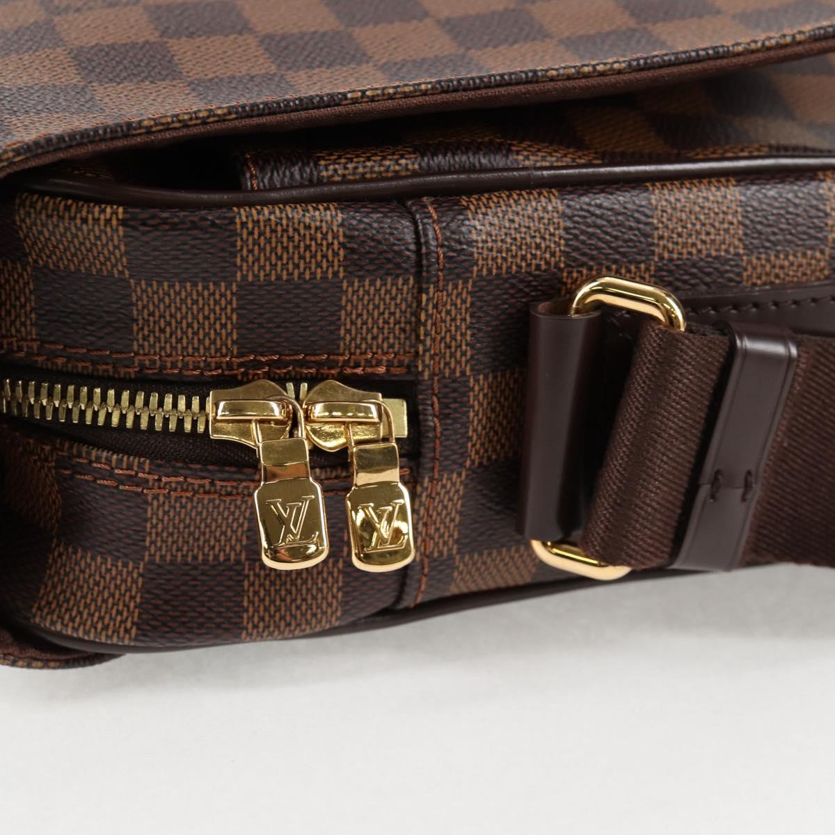 Louis Vuitton Damier Ebene Shelton Mm Shoulder Bag N41149 Lv