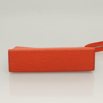 Louis Vuitton Epi Posh Toilet Pouch Orange Pimon M41084 Lv