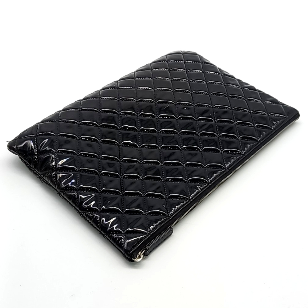 Chanel Patent Clutch Large (10031607)