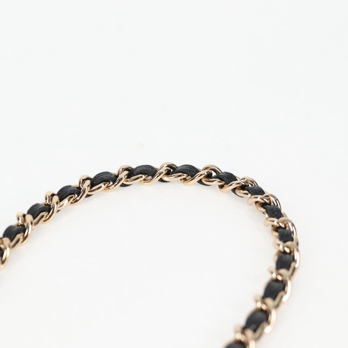 Chanel Matelasse Chain Shoulder Bag Caviar Skin Black Cc