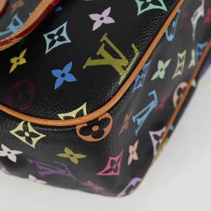 Louis Vuitton Monogram Multicolor Gracie Mm Hand Bag Black M92591