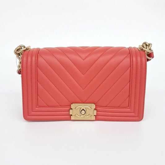 Chanel Chevron Boy Bag Medium (1028929)