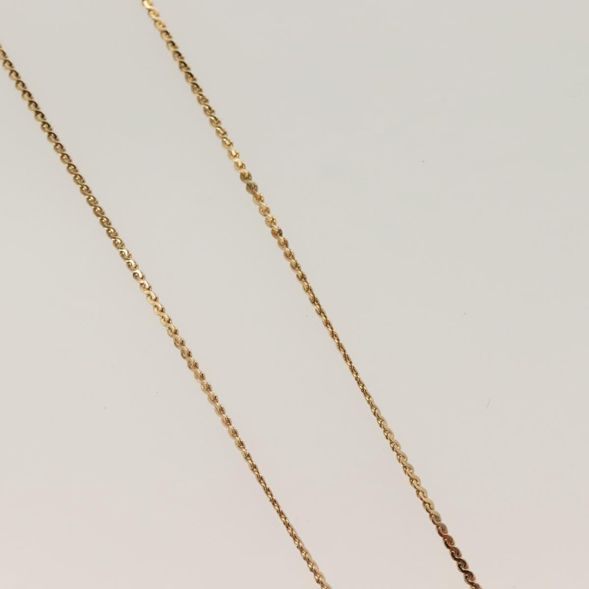 Christian Dior Necklace Metal Gold