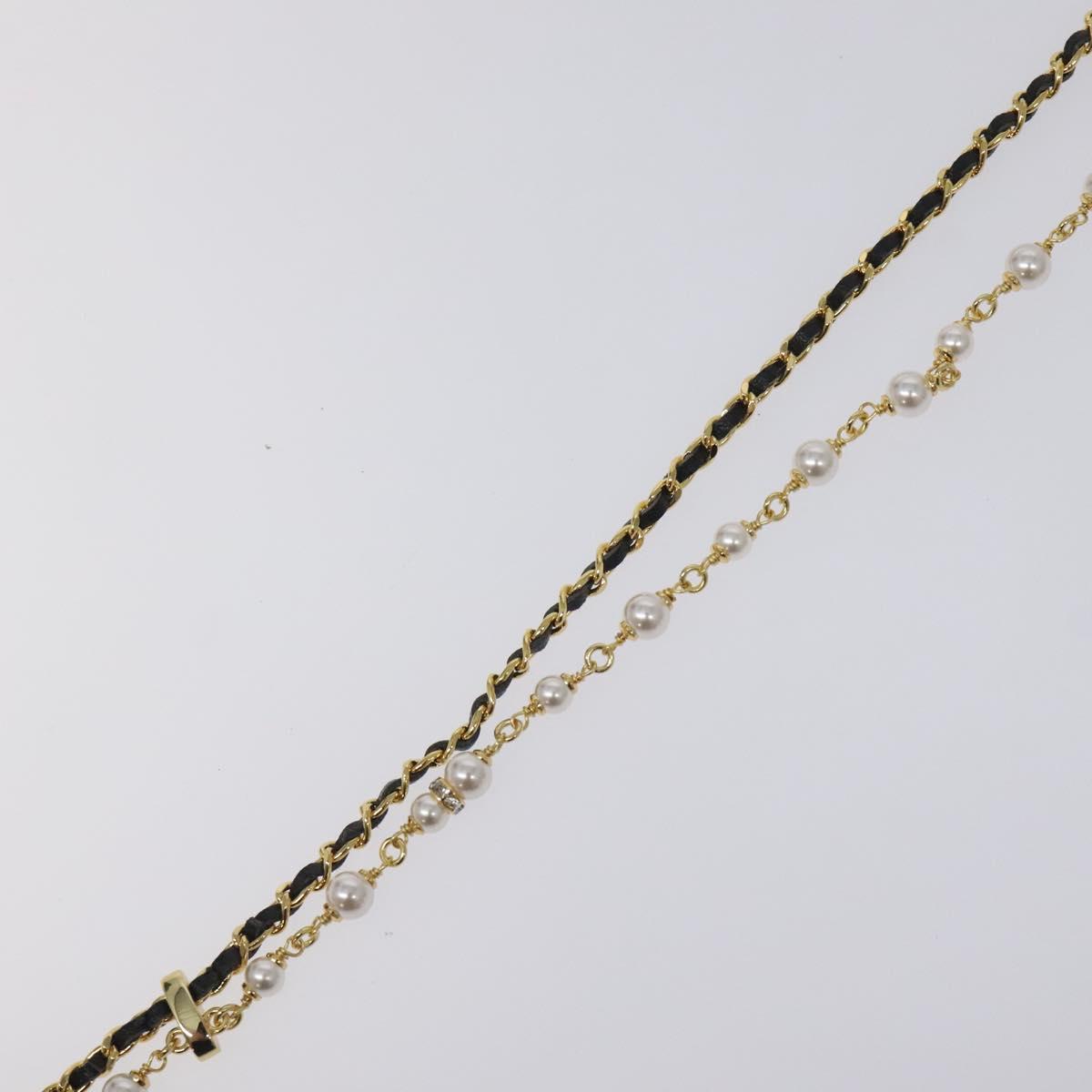 Chanel Coco Mark Chain Necklace Metal Made In 2024 Gold Cc