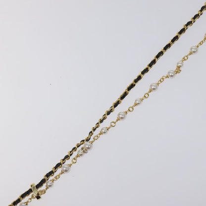 Chanel Coco Mark Chain Necklace Metal Made In 2024 Gold Cc